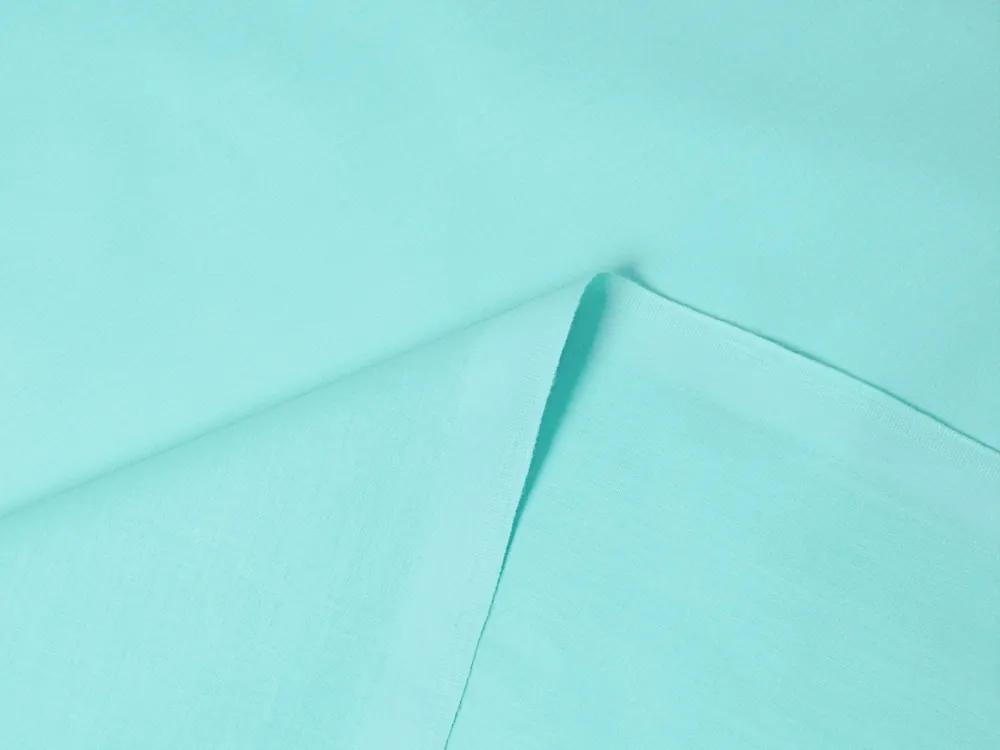 Detské bavlnené posteľné obliečky do postieľky Moni MOD-510 Ľadová modrá Do postieľky 100x135 a 40x60 cm
