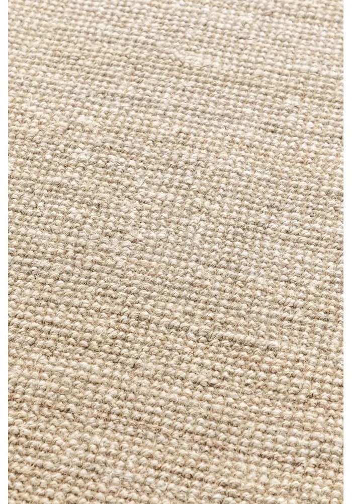 Krémovobiely jutový behúň 80x200 cm Bouclé – Hanse Home