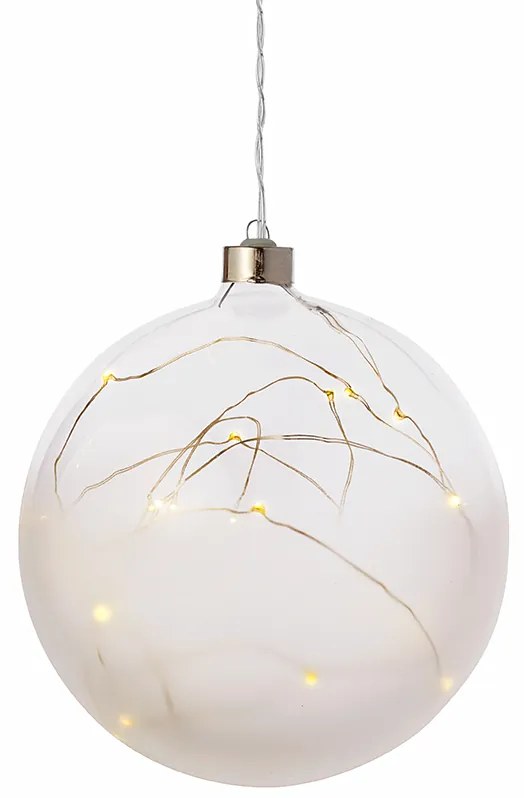 Matná LED svetelná guľa, veľká