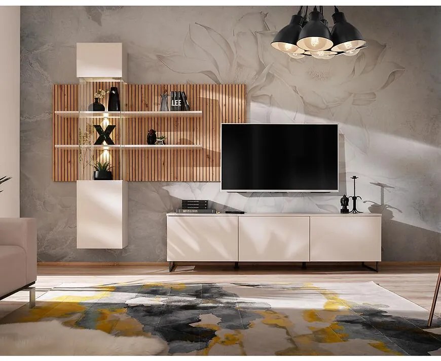 Obývacia Stena Gusto LUX A cashmire/artisan