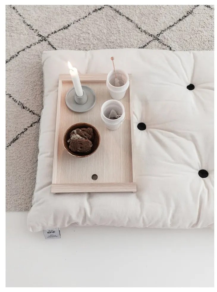 Tmavomodrý futónový matrac 70x190 cm Bed in a Bag Navy – Karup Design