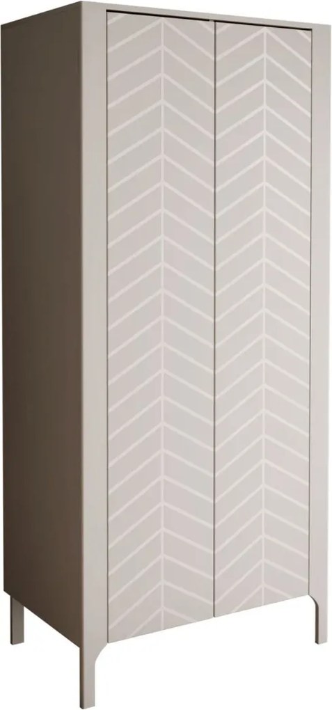 DVOJDVEROVÁ ŠATNÍKOVÁ SKRIŇA SALOME KAŠMÍR 90 cm