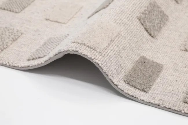 Koberec Agnella Noble Amore svetlosivý