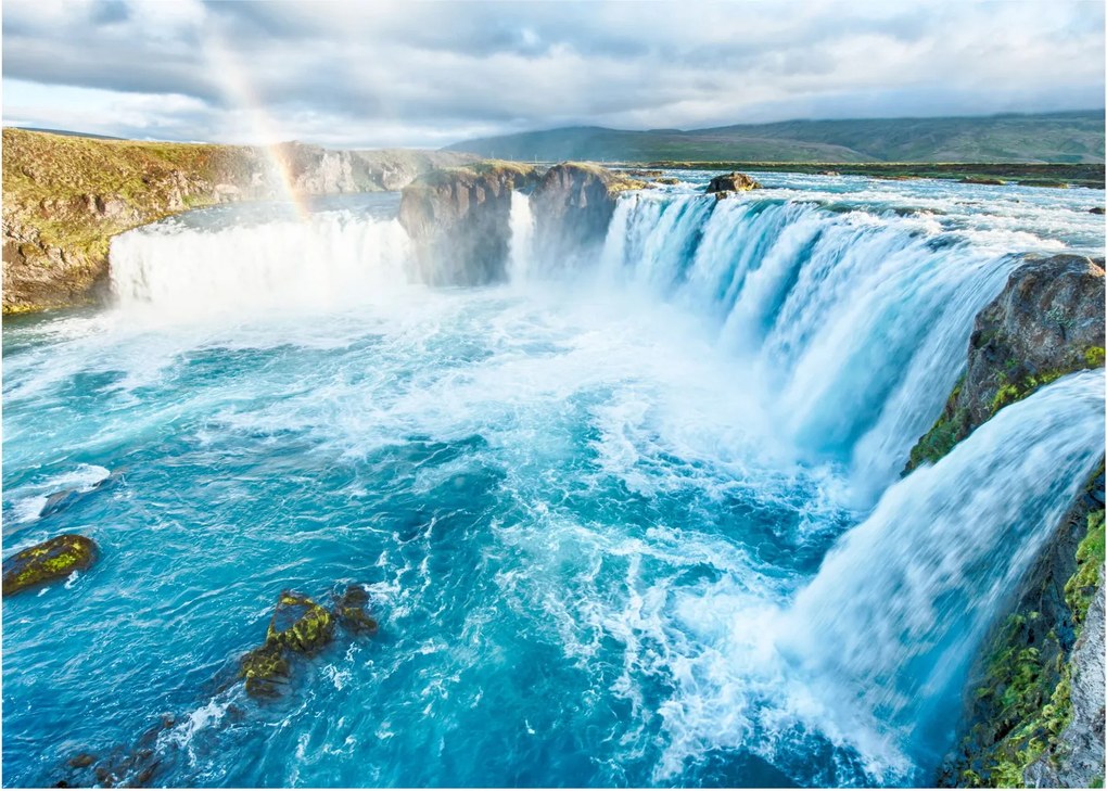 Obraz - Vodopád Godafoss (70x50 cm)