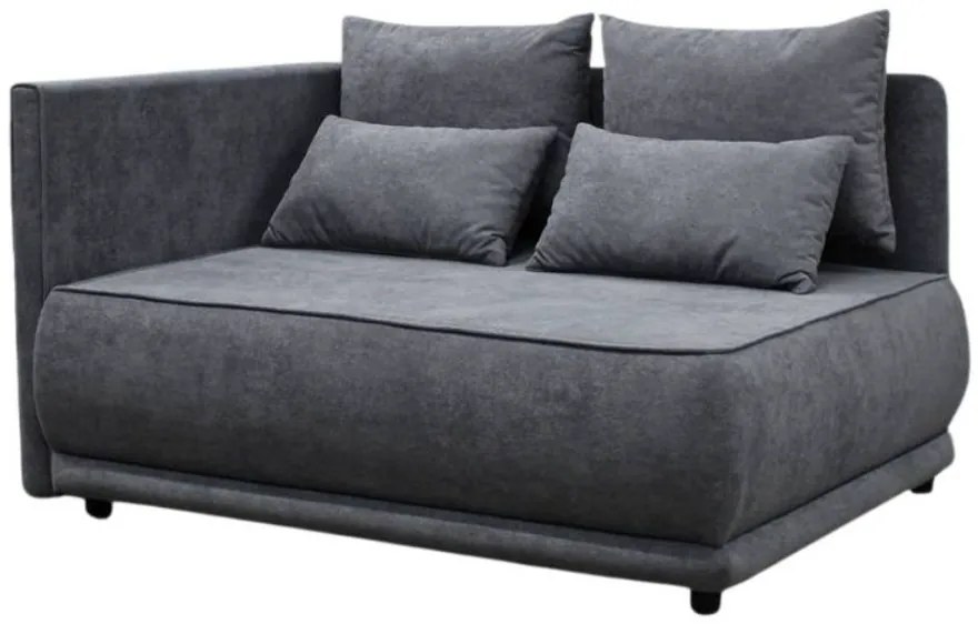 Rozkladacia pohovka PRIMO L- šedá