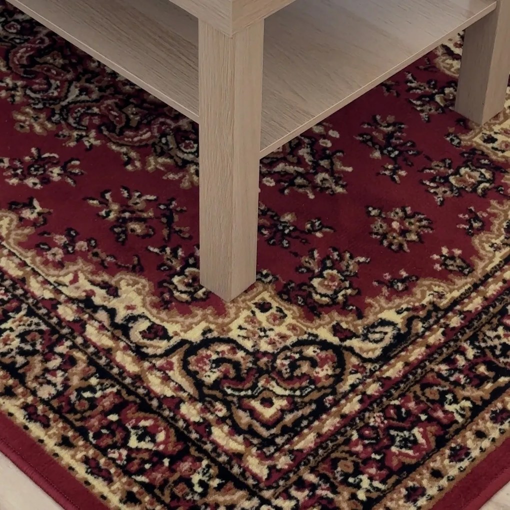 Spoltex, Kusový koberec Samira New Red 12001-011, 120x170, červená, chodba / predsieň