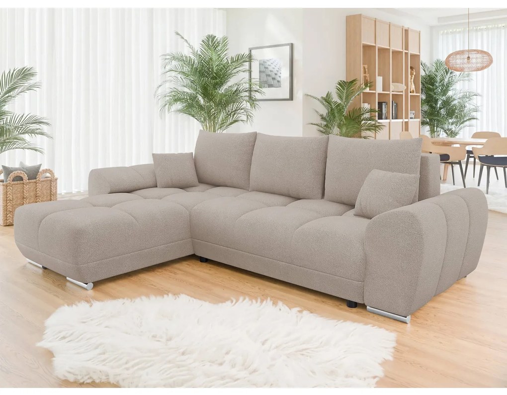 Rohová sedačka Bordia L, Dostupné poťahy: Velo 621