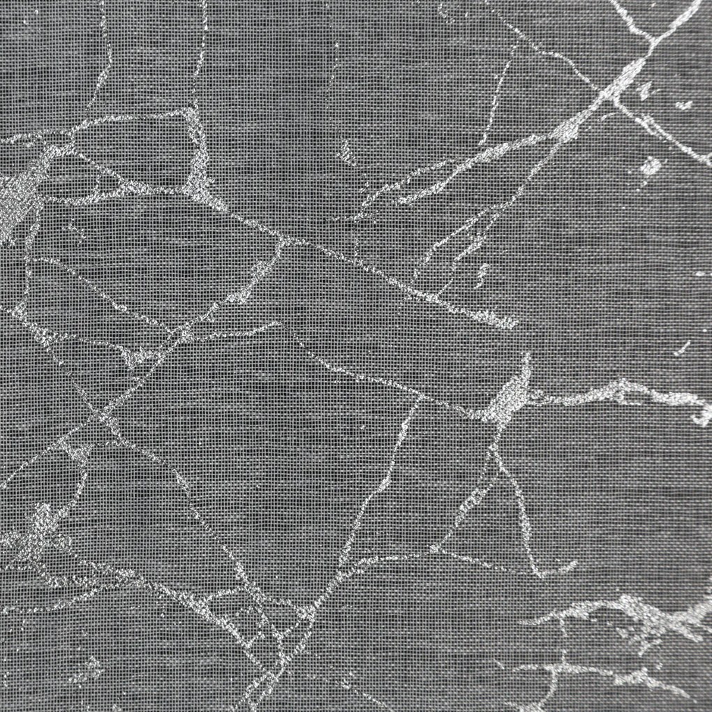 ZÁCLONA NA KRÚŽKOCH REVA 140X250 CM VZOROVANÁ