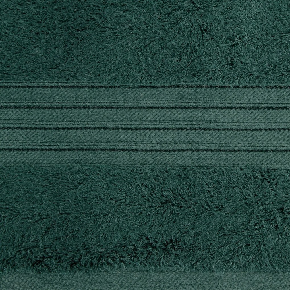 BAVLNENÝ UTERÁK AURA 30X50 CM TMAVOZELENÁ