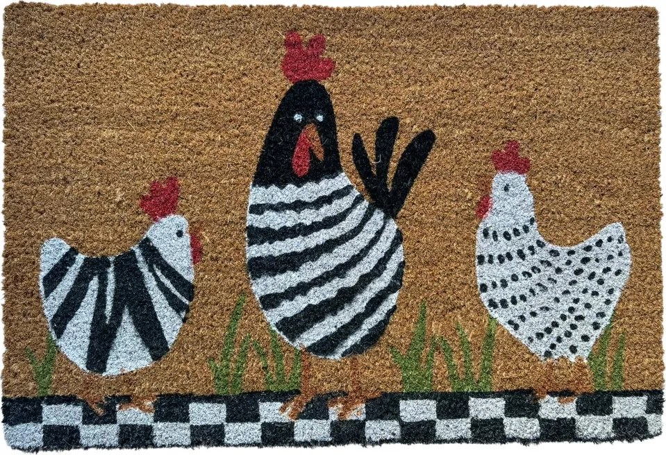 ARÔME HOME Rohožka Sliepočky