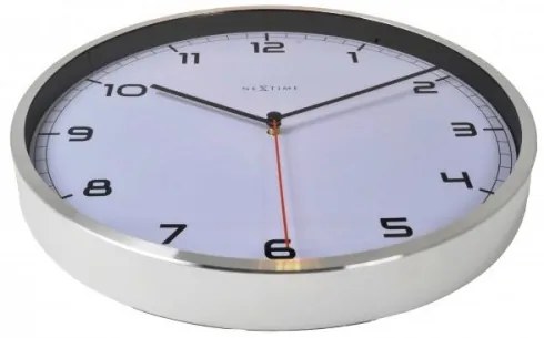 Designové nástěnné hodiny 3080wi Nextime Company number 35cm