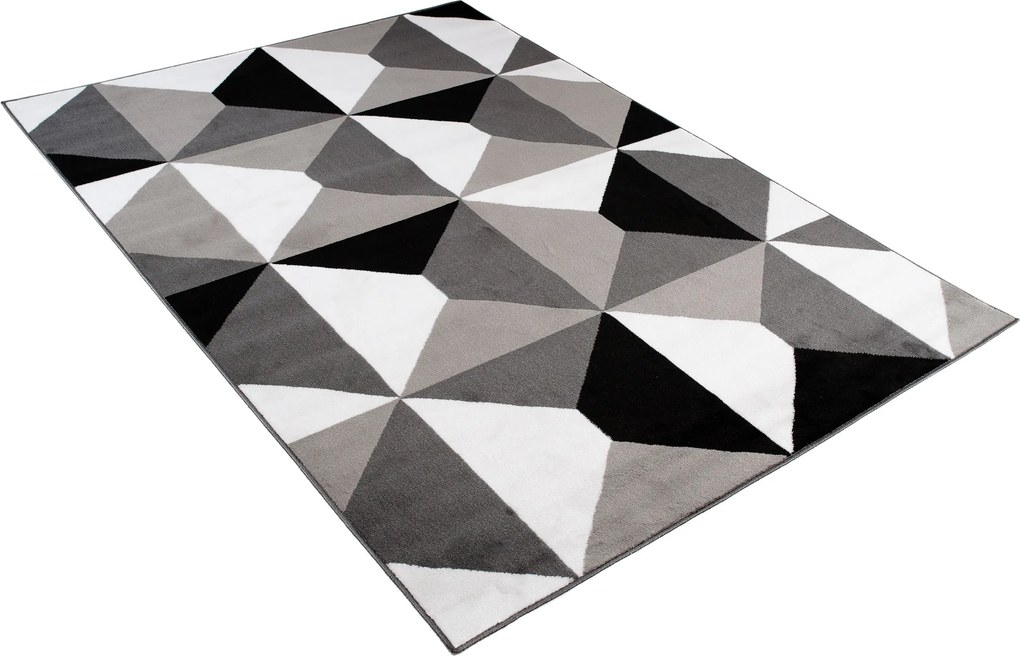 TA Koberec Z902D DARK GRAY MAYA PP EYM Sivý Obdĺžnikový Rozmer: 80x150 cm