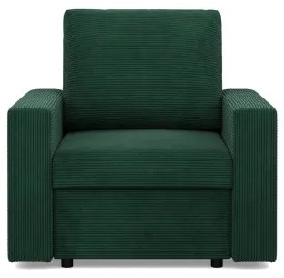 Kreslo NEO Poso fľaškovo zelené