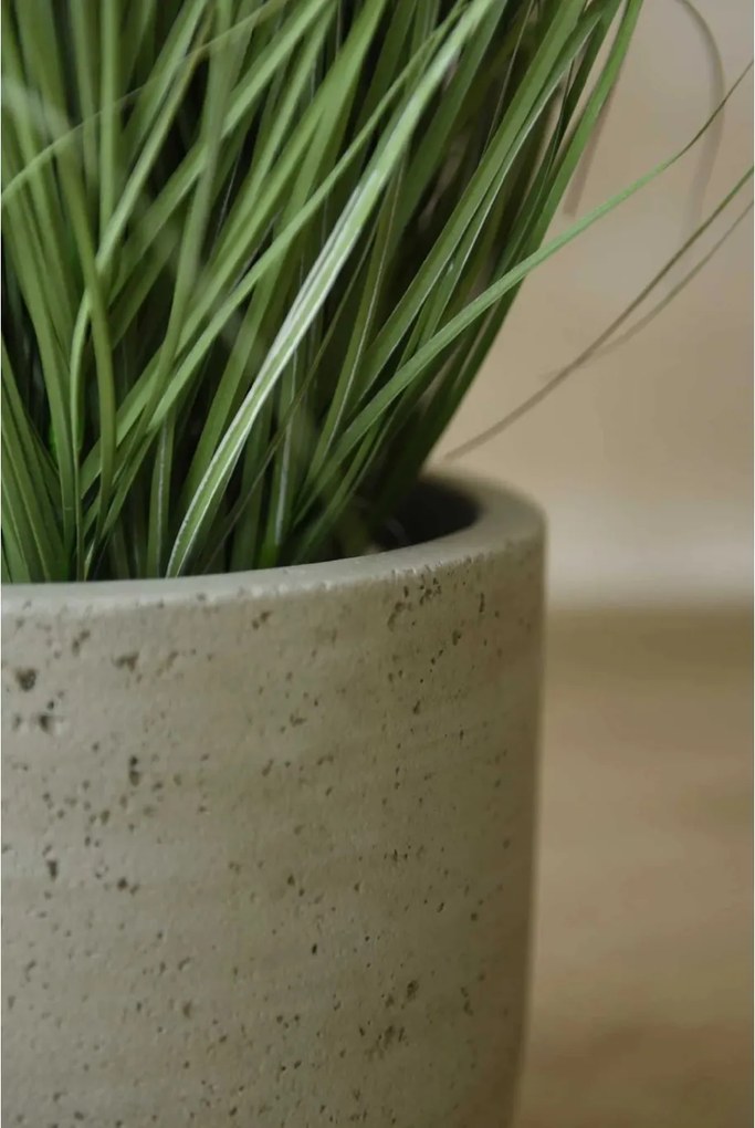 Izbový kvetináč CALDO, vláknocement, 25x22 cm, béžový