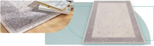 Koberec Agnella Agnus Claudine biely