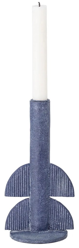 Svietnik sebi 11 x 22 cm modrý MUZZA