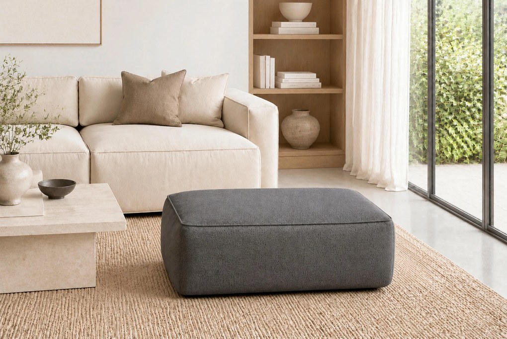 XXXLutz TABURETKA, textil, kompozitné drevo, 105/43/65 cm MID.YOU - Kreslá - 000694009639