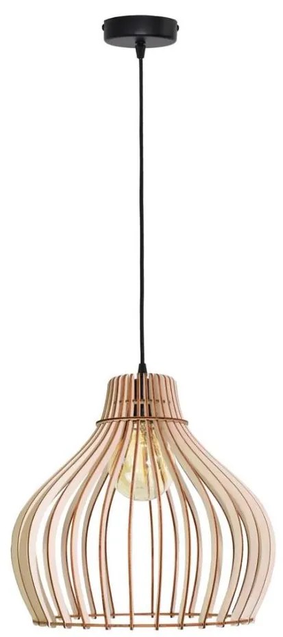 Luster na lanku BARREL 1xE27/24W/230V pr. 38 cm