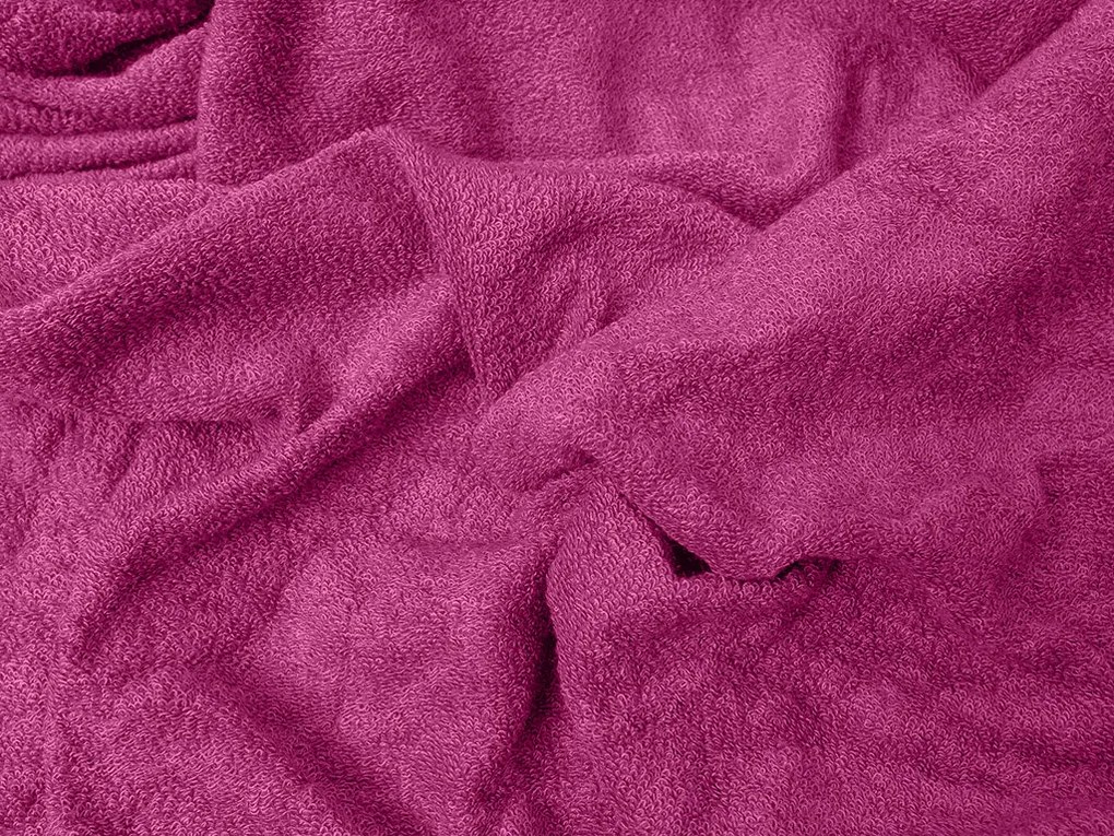 Froté plachta EXCLUSIVE purpurová 180 x 200 cm