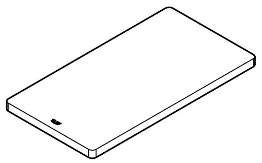 GROHE 40750HV0 - drevená krájacia doska 450 × 240 × 19 mm