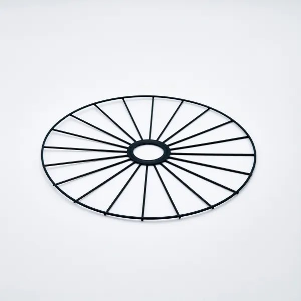 Luster na lanku MONTANA 1xE27/15W/230V pr. 30 cm čierna