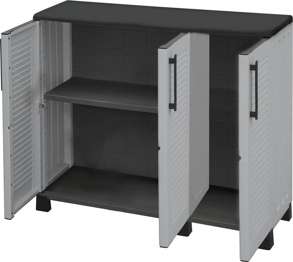 ARTPLAST Séria F100-B Nízka skriňa, šírka 102 cm