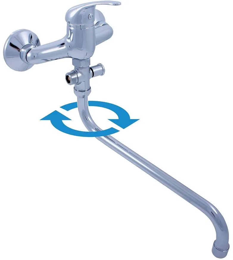 Batéria pre vaňu a umývadlo nástenná SÁZAVA SA056.0