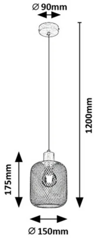 Rabalux 3131 závesný luster