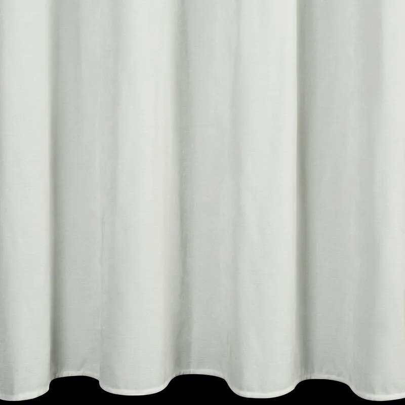 Dekorstudio Šenilový záves VANI na dekoračných krúžkoch - prírodný, 140x250 cm