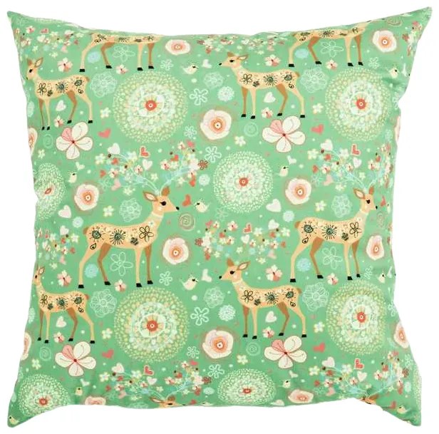INTERMEDIC SK Dekoratívny vankúš Srnčatá 45x45 cm