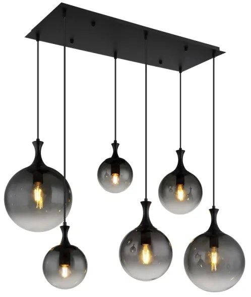 Globo 15885-6H - Luster na lanku DALTON 6xE27/10W/230V