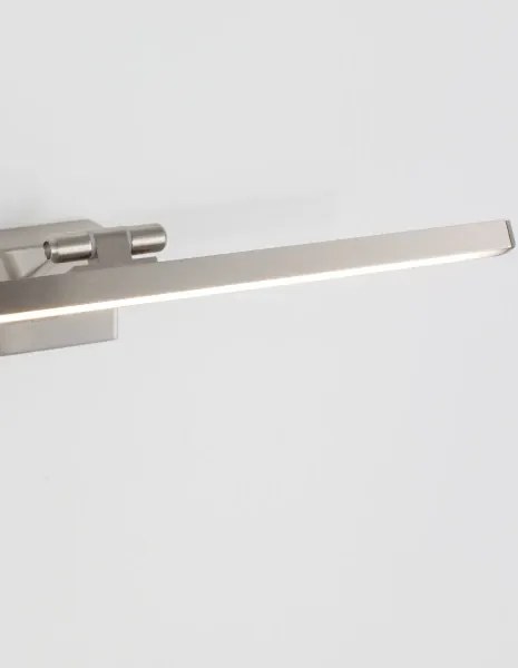 LED nástenné svietidlo Marnell 37.6 nikel