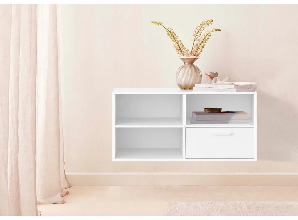Biela nízka komoda 90x43 cm Keep by Hammel - Hammel Furniture