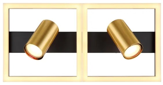 Globo 57032-2 - LED Stropné svietidlo MARRIE 2xGU10/5W/230V + LED/22W/230V