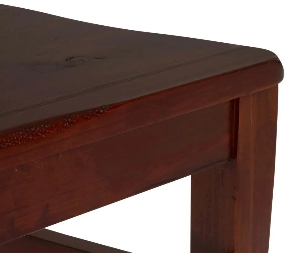 furniture-nabytek.cz - Sada 2 masivních dřevěných židlí Catana z borovice, hnědá, lakovaná