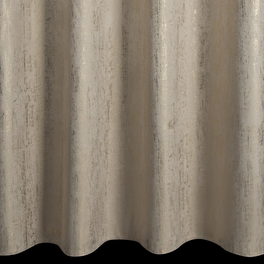 EUROFIRANY ZATEMŇOVACÍ ZÁVES NA KRÚŽKOCH DARA 140X250 CM VZOROVANÁ