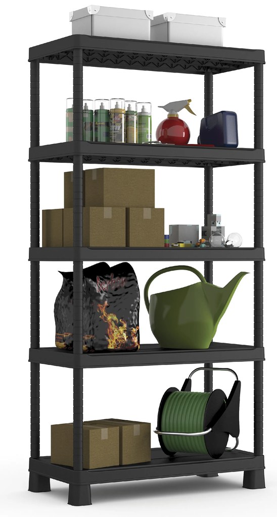 KIS-KETER Plastový 5 policový regál Tribac / 5