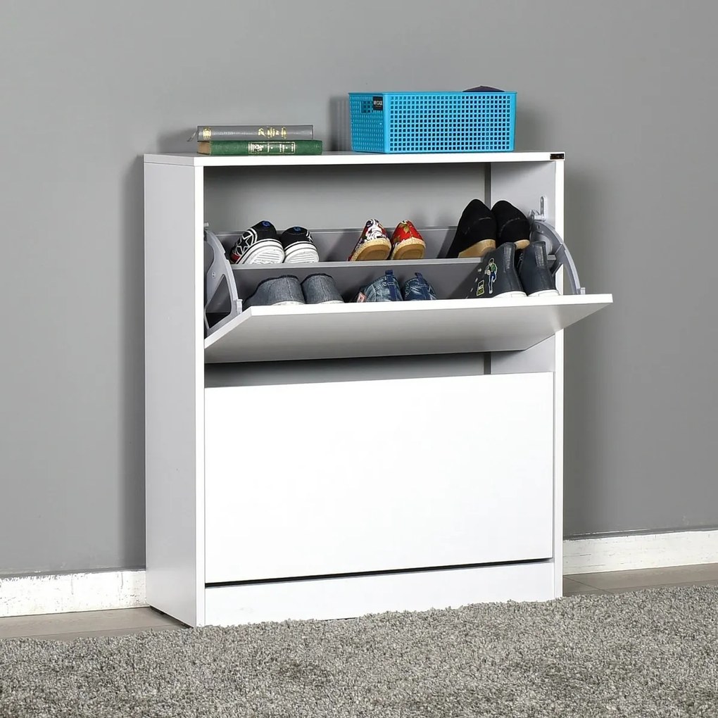 Skrinka na topánky Sven White I, M