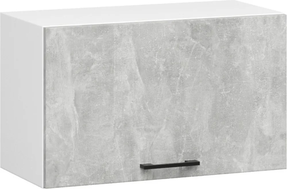 Kuchyňská linka Olivie 1,8 m prosklená beton