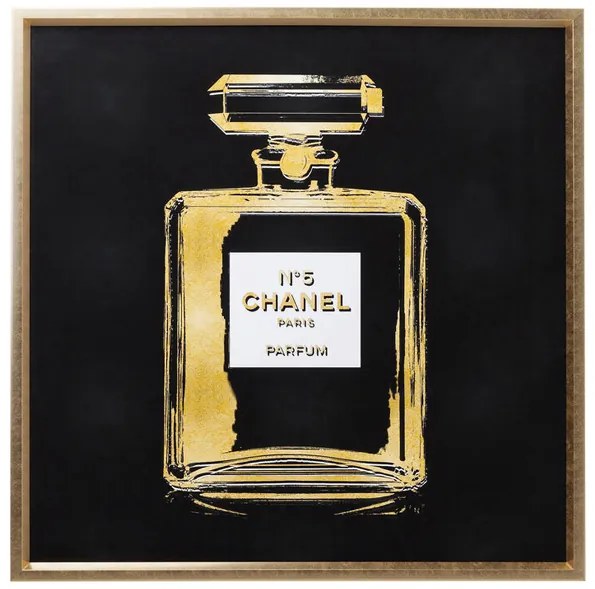 Fragrance obraz čierny/zlatý