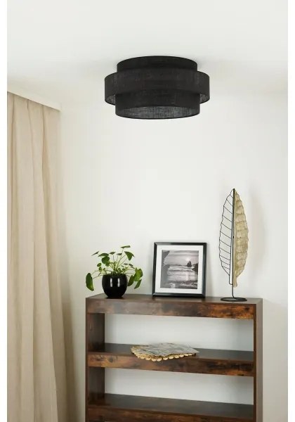 Brilagi - Stropné svietidlo SPACE YUTE LED/12W/230V pr. 50 cm čierna