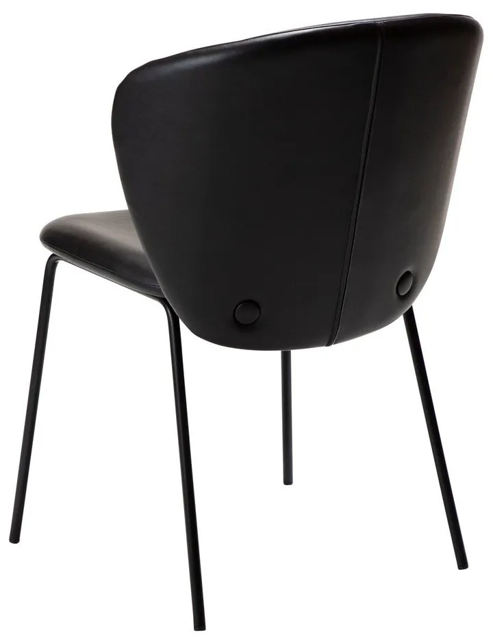 Čierna jedálenská stolička Stay – DAN-FORM Denmark