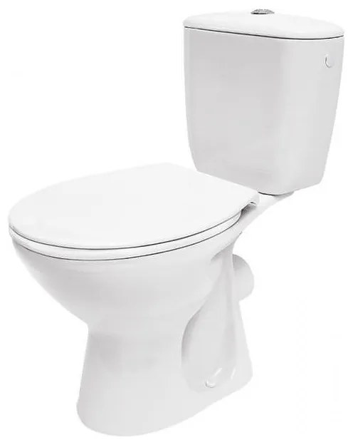 Cersanit PRESIDENT - WC kombi + antibakteriálne sedátko z duroplastu, K08-038