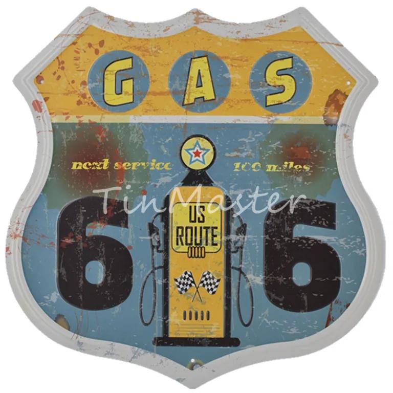 Ceduľa GAS 66 štít