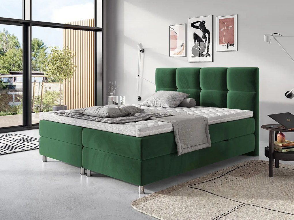 Manželská posteľ Boxspring 180 cm Amarydia (fresh 13). Vlastná spoľahlivá doprava až k Vám domov. 1054297