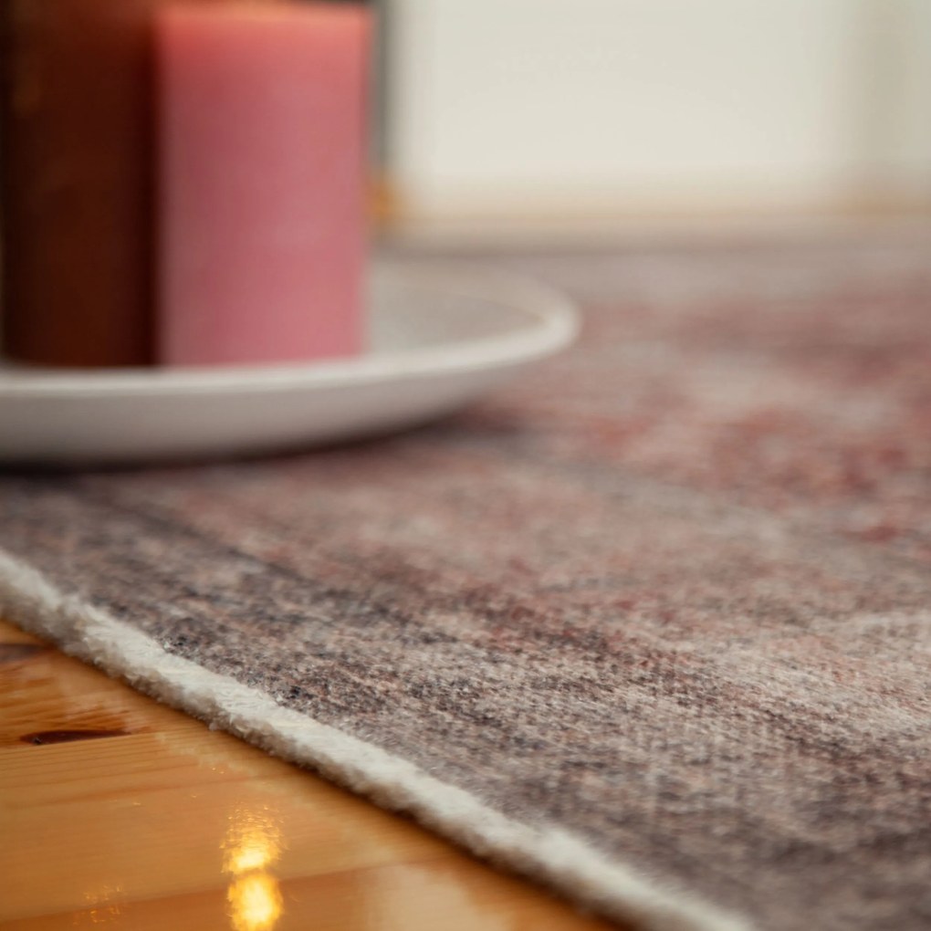 Obsession, Kusový koberec My Maurea 780 Red - na von aj na doma, 120x170, červená, chodba / predsieň