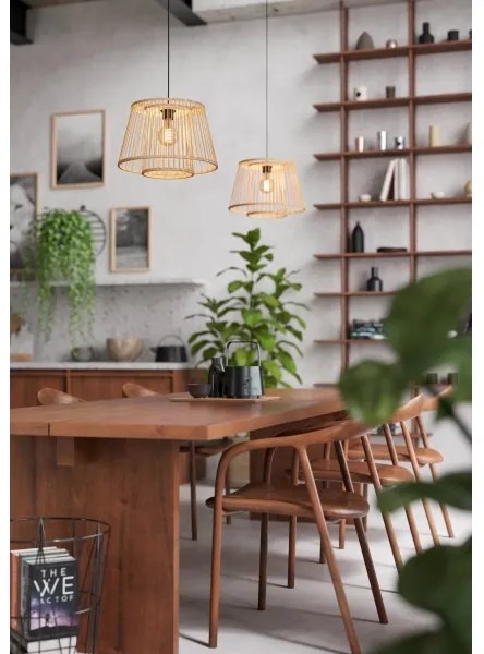 Eglo 43852 - Luster na lanku HYKEHAM 1xE27/40W/230V