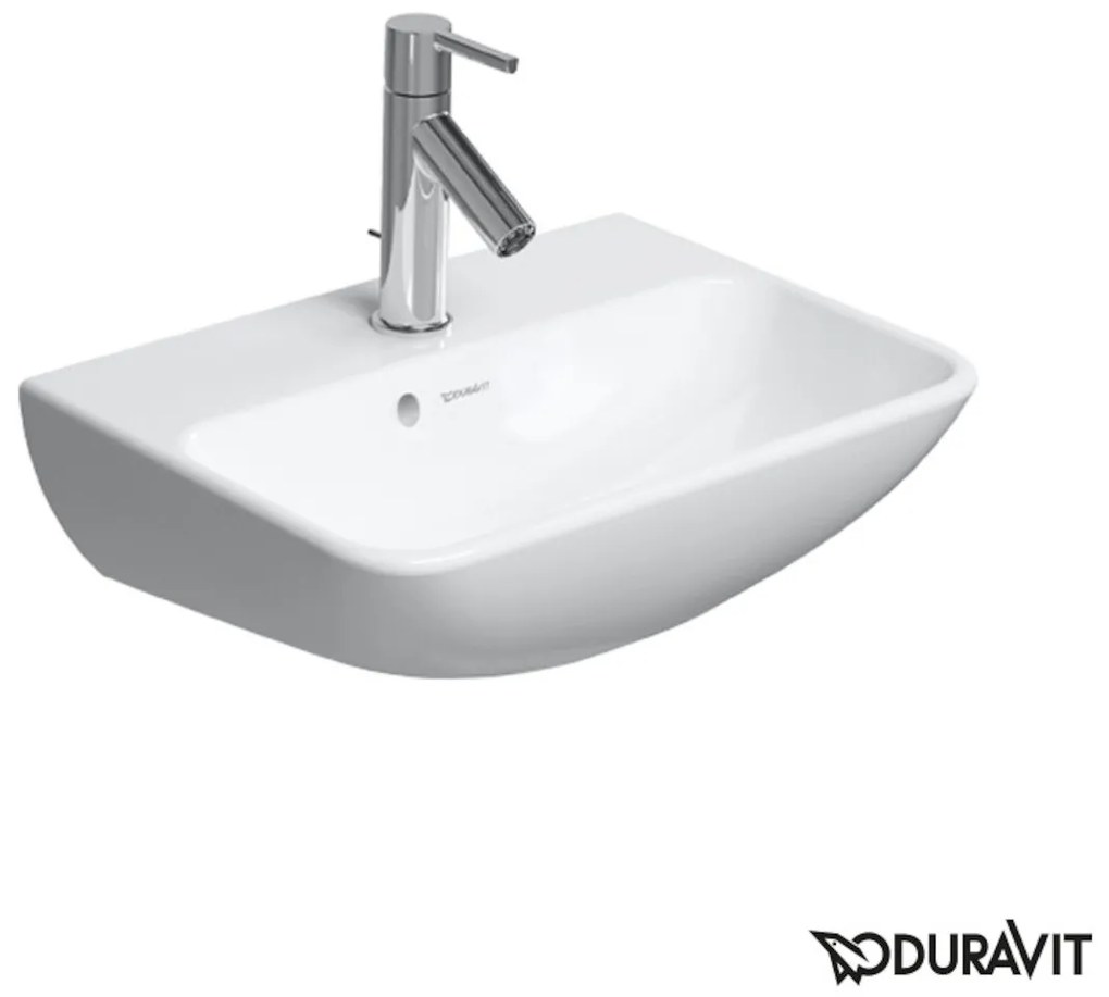 Umývadielko Duravit Me By Starck 45x32 cm otvor pre batériu, s prepadom 0719450000