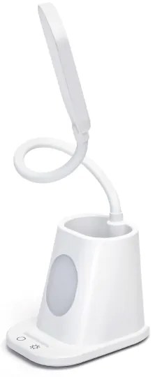Aigostar - LED Stmievateľná nabíjacia stolná lampa LED/2,8W/5V 1800mAh 3000/5000K biela
