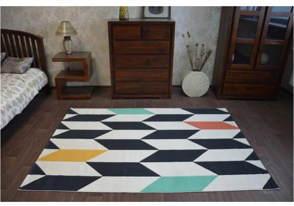 Kusový koberec PP Scandi viacfarebný 140x200 140x200cm